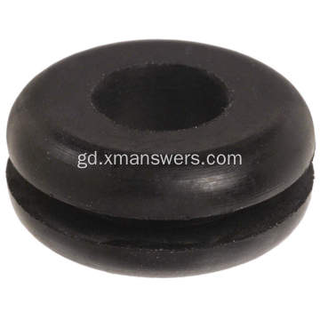 Uèir Corda Cumhachd Geal Beag Grommet Rubber Silicone